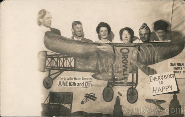 The Oroville Water Carnival June 16th and 17th. 1915 Panama-Pacific Exposition