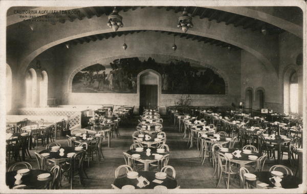 California Auxilery Tea Room 1915 Panama-Pacific Exposition