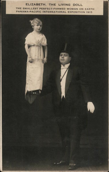 Elizabeth, The Living DOll 1915 Panama-Pacific Exposition