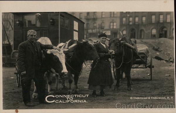 Walkers Connecticut to California Underwood & Underwood