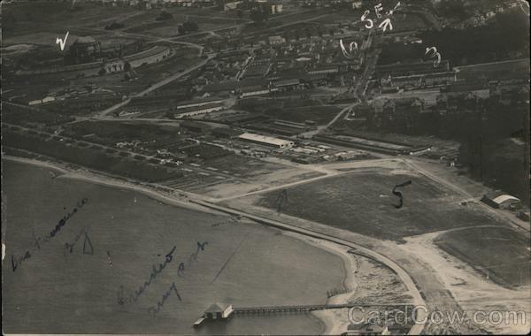 San Francisco Bay Aerial View California