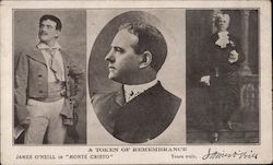 James O'Neill in "Monte Cristo" Postcard