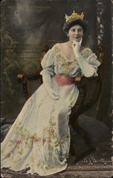 Miss Mary Mannering Actresses Postcard Postcard Postcard