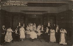 A Scene from Victor Herbert's "The Princess Pat" Opera Postcard Postcard Postcard