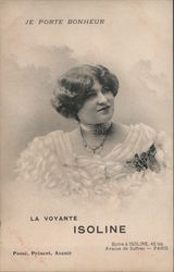 Isoline the Clairvoyant Postcard