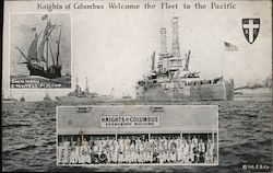 Knights of Columbus Welcome the Fleet to the Pacific Postcard