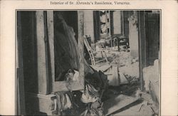 Interior of Sr. Abrunza's Residence, Veracruz Postcard