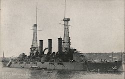 U.S.S. Nebraska Postcard