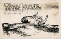 "Whangpo Hopper", Chinese Junk Postcard