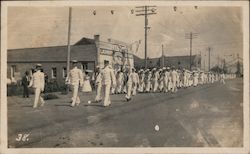 Great White Fleet Parade Postcard