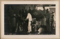 7 Gun Crew Back to Dear Old Frisco Pillsbury Advertising Postcard