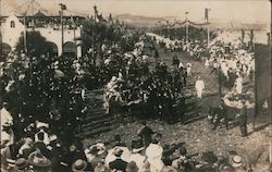Parade Reception, Great White Fleet Postcard