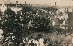 Parade Reception, Great White Fleet Santa Barbara, CA Postcard Postcard Postcard