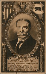 Photo of President William Taft Postcard