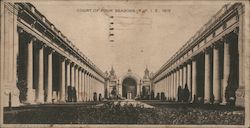 Court of Four Seasons Postcard