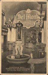Demonstration Booth - California Fruit Canner's Association Postcard