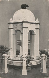 Exhibit of Los Angeles Soap Co. In California Building Postcard