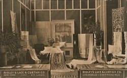 Bigley's Lace & Curtain Co.'s Exhibit Postcard