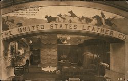 Exhibit of the United States Leather Co. Manufactuers Building Postcard
