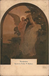 Resignation painted by Arthur F. Mathews Postcard