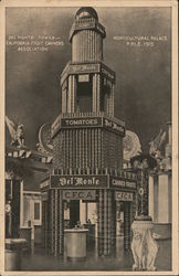 Del Monte Tower California Fruit Canners Association Postcard