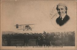 Art Smith and His Biplane - Bird Boy Postcard