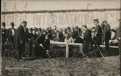 President Taft and Dignitaries Breaking Ground 1911 Postcard