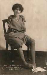 Lorita Buford, The Armless Wonder Postcard