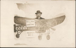 Out on a hell of a good time. San Francisco invites the World 1915 Postcard