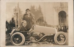 Art Smith , his wife and the Comet 1915 Panama-Pacific Exposition Postcard Postcard Postcard