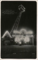Night view of Aeroscope Postcard