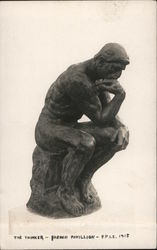 The Thinker - French Pavilion Postcard