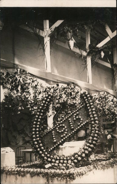 1915 Apple Show Display Watsonville California