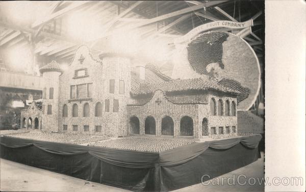 Annual Apple Show Display Del Monte Fruit Company Watsonville California