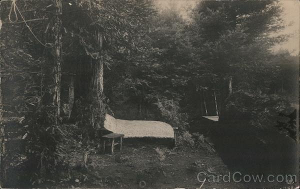 Camp Romany, Santa Cruz Mountains, 1912 California