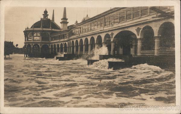Flooding - Santa Cruz Casino and Beach California