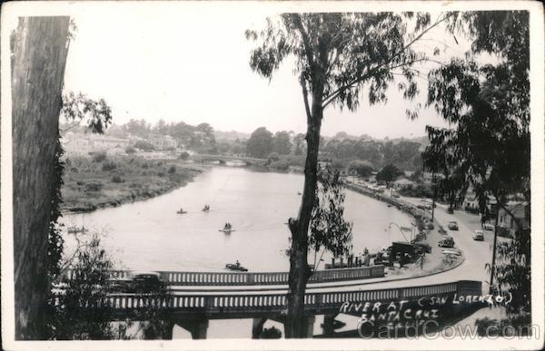 River at San Lorenzo Santa Cruz California