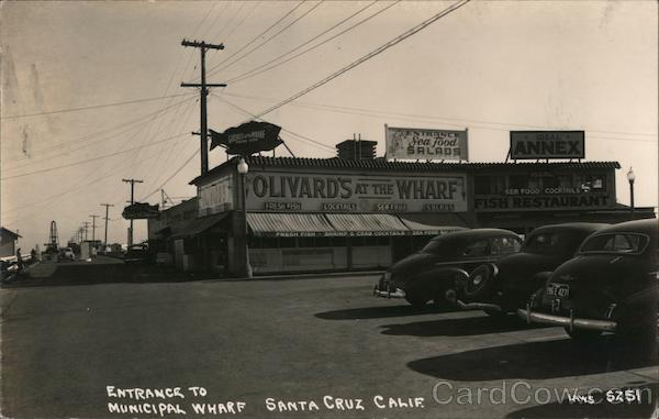 Entrance to Municipal Wharf Santa Cruz California