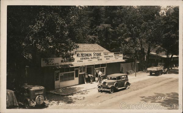 Mt. Hermon Store, General Supplies Mount Hermon California