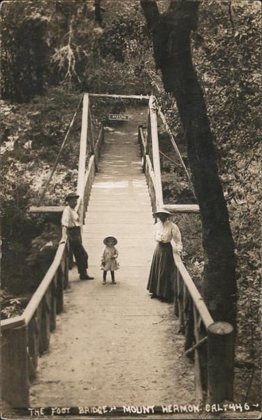 The Foot Bridge Mount Hermon California