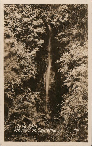 Arcadia Falls Mount Hermon California