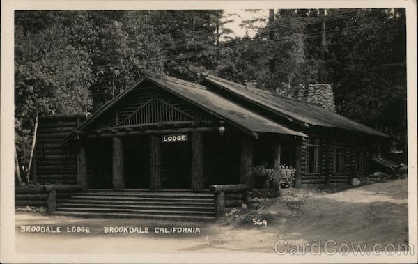 Log Cabin, Brookdale Lodge California