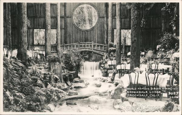 World Famous Dining Room, Brookdale Lodge California