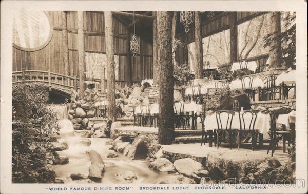 World Famous Dining Room, Brookdale Lodge California