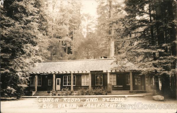 Lunch Room adn Studio Big Basin California