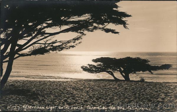 Afternoon Light on the Beach Carmel California