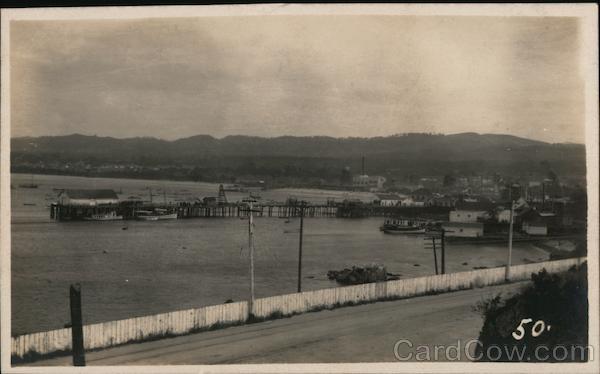 View of Bay, Pier Monterey California