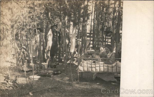 Family Camping in Woods Pacific Grove California