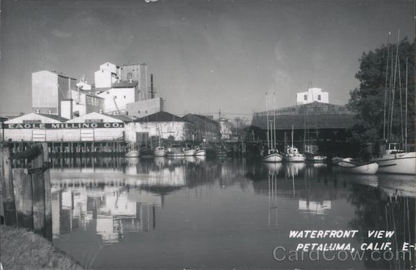 Waterfront View - Eagle Milling Company Petaluma California