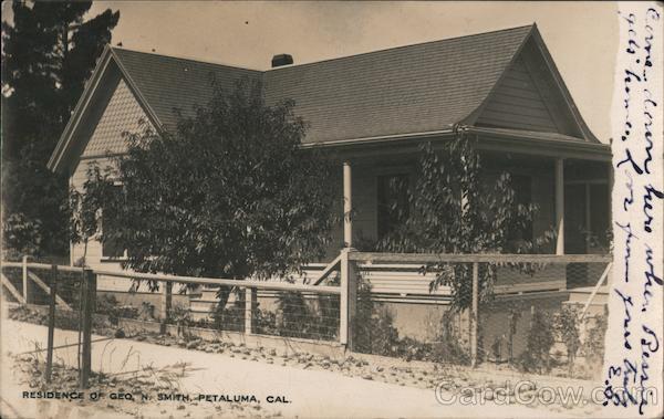 Residence of George N. Smith Petaluma California